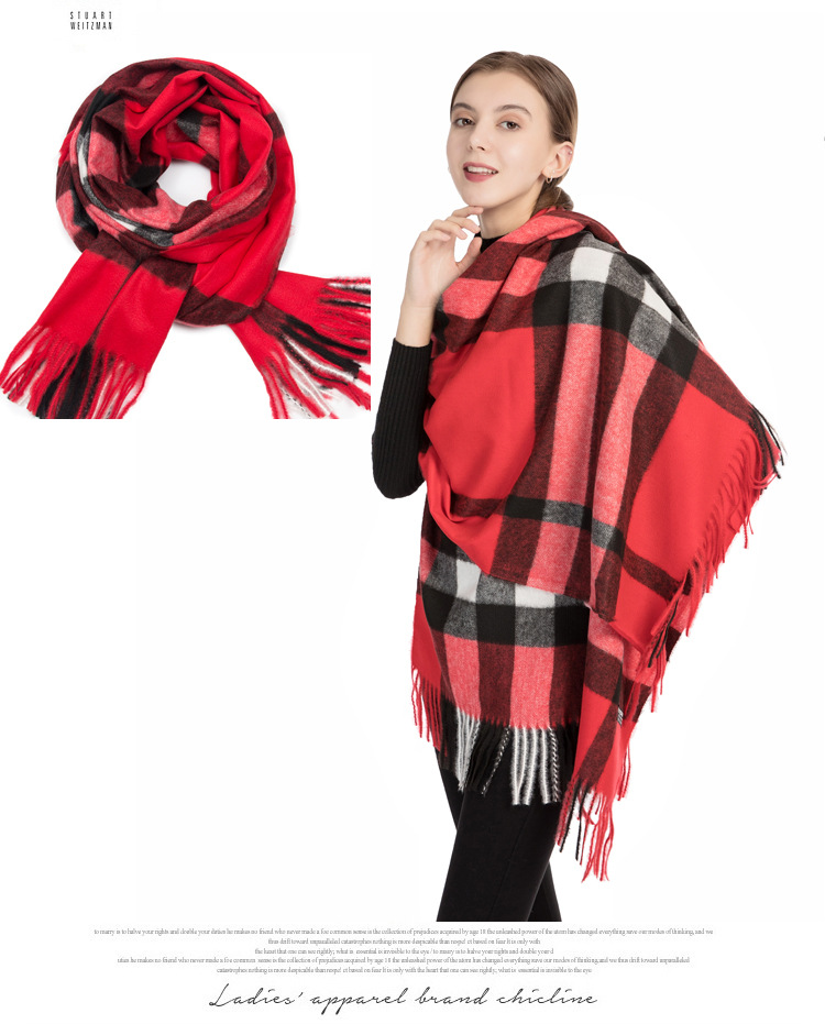 巴宝莉 巴巴格围巾 明星同款 冬季保暖