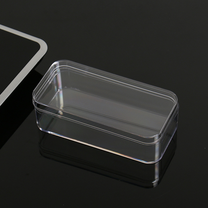 化妆品小长条透明包装盒手饰PC料耐摔水晶塑料盒非亚克力包装工厂