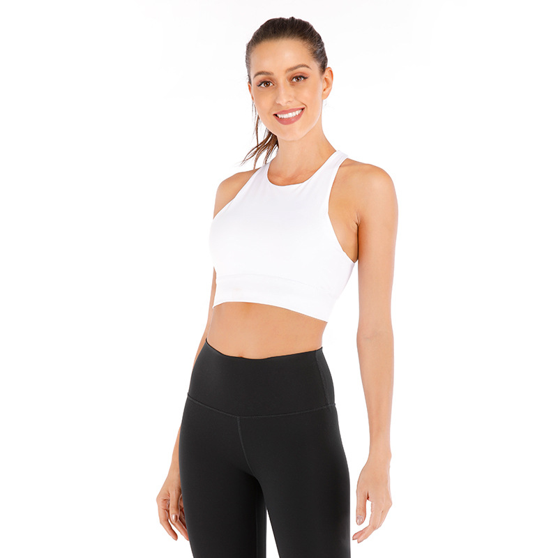 2022. aasta uus jooga spordirinnahoidja, põrutuskindel jooksukindel, vormitud rinnahoidja naistele_voghion.com