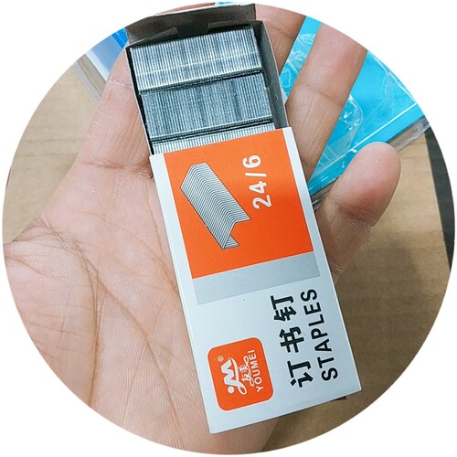 Youmei household medium-sized stapler set stapler + stapler office supplies No. 12 wholesale