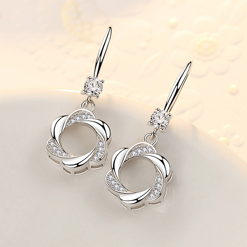 Creative copper earrings