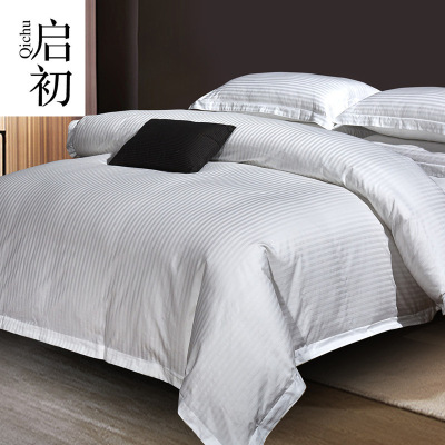 hotel hotel The bed Supplies Kit Guest room Hostels Duantiao sheet Four piece suit hotel Linen wholesale customized