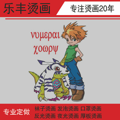 Manufactor supply Hot stamping Customized Thermal transfer Hot stamping pattern goods in stock Flocking Reflective silica gel Hot stamping wholesale