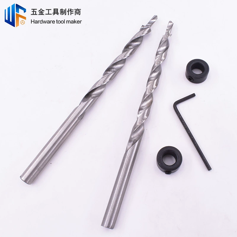 Деревообрабатывающее сверло с наклонным отверстием из быстрорежущей стали ступенчатое сверло с круглым хвостовиком электрическая дрель позиционирование сверления увеличенный диаметр 9,0 мм, уменьшающее сверло для деревообработки