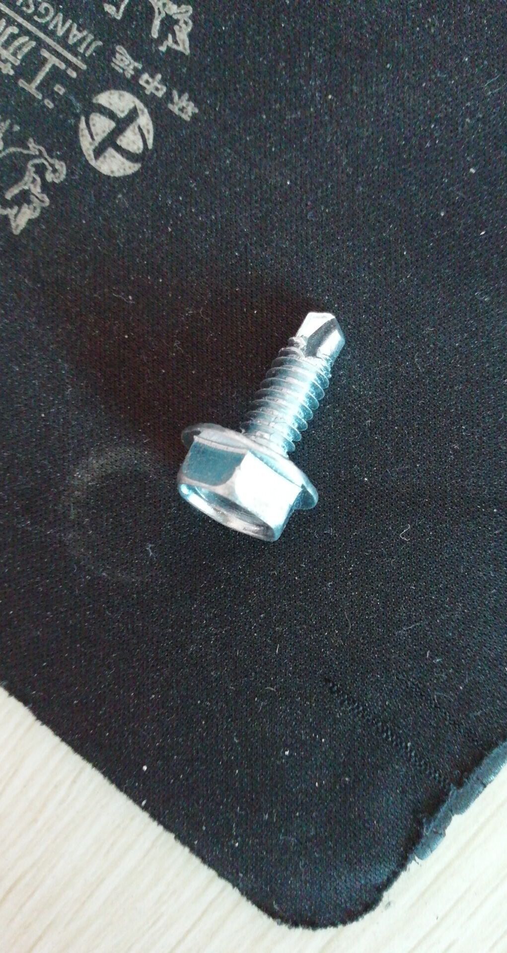 六角十字法兰螺丝防滑太阳齿钻尾螺丝6.3X19