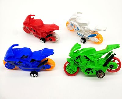 男孩小车子模型地摊商品一元店摩托车小玩具赠品儿童玩具厂家批发