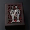 Retro metal skeleton, accessory with accessories, mermaid, handmade, halloween, Gothic