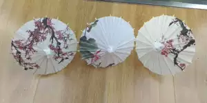 Цветочный бумажный зонтик, игрушка, маленький зонтик, украшение, ремесло, кукла из смолы, аксессуары, реквизит, украшения ручной работы