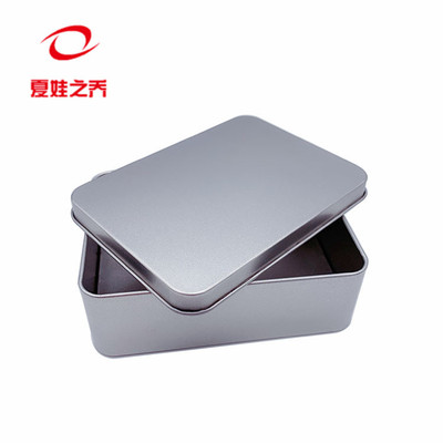 transparent WINDOW Iron box 125*90*48 currency poker Iron box Tinplate Metal Box Manufactor customized