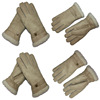 glove men and women Suede Fleece simulation Fur one fashion keep warm glove wholesale