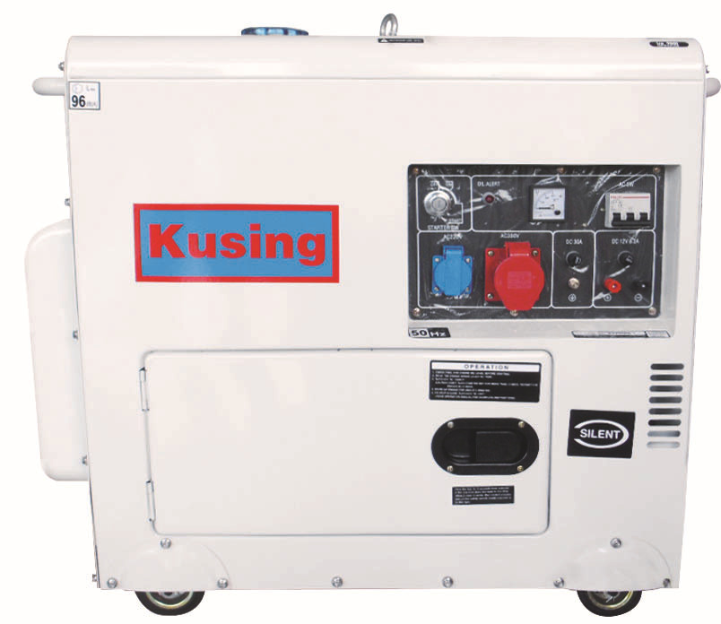 小型发电机6KVA 柴油 三相 风冷静音 便携式 厂家供应 户外使用