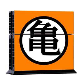 热销PS4游戏机贴纸七龙珠悟空漫威PS4游戏机保护膜skin个性化图片