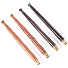 加长款花梨纯木质烟嘴过滤器全实木金属拉杆细支细烟两用过滤烟嘴