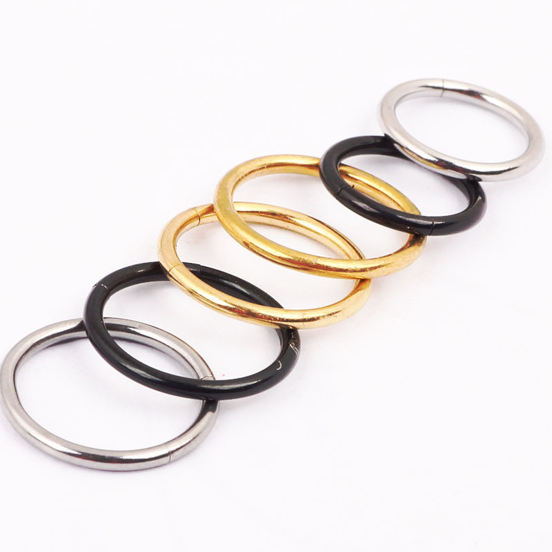 European American Fashion Beauty Nose Ring Piercing Titanium Steel Nose Nail Ring Wholesale detail image 7