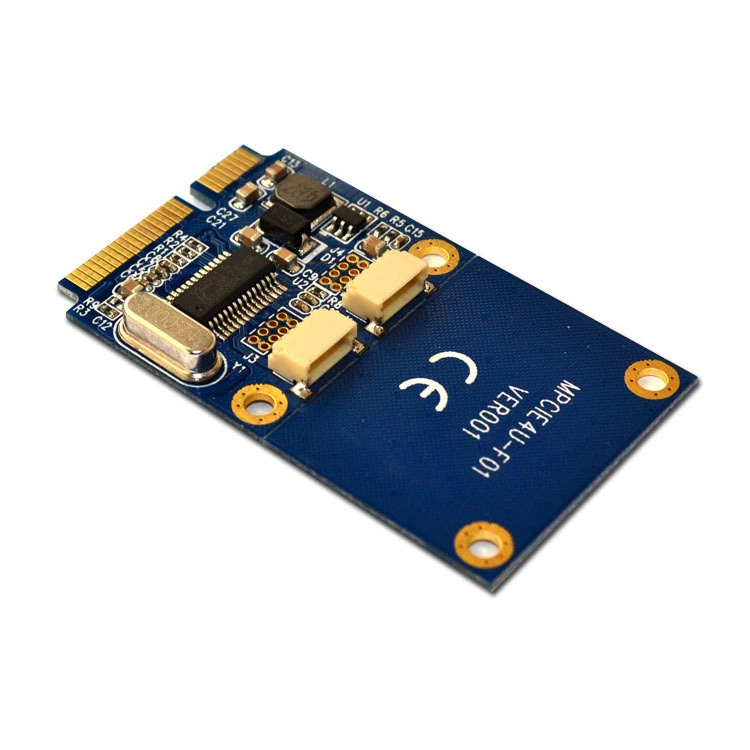Ноутбук мини PCI-E в USB преобразовательная карта, материнская плата MINI PCIe в USB2.0 интерфейс расширительная карта