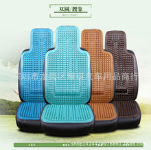 夏季汽车通用大小客车货车座垫夏天环保舒适塑料透气按摩凉胶坐垫