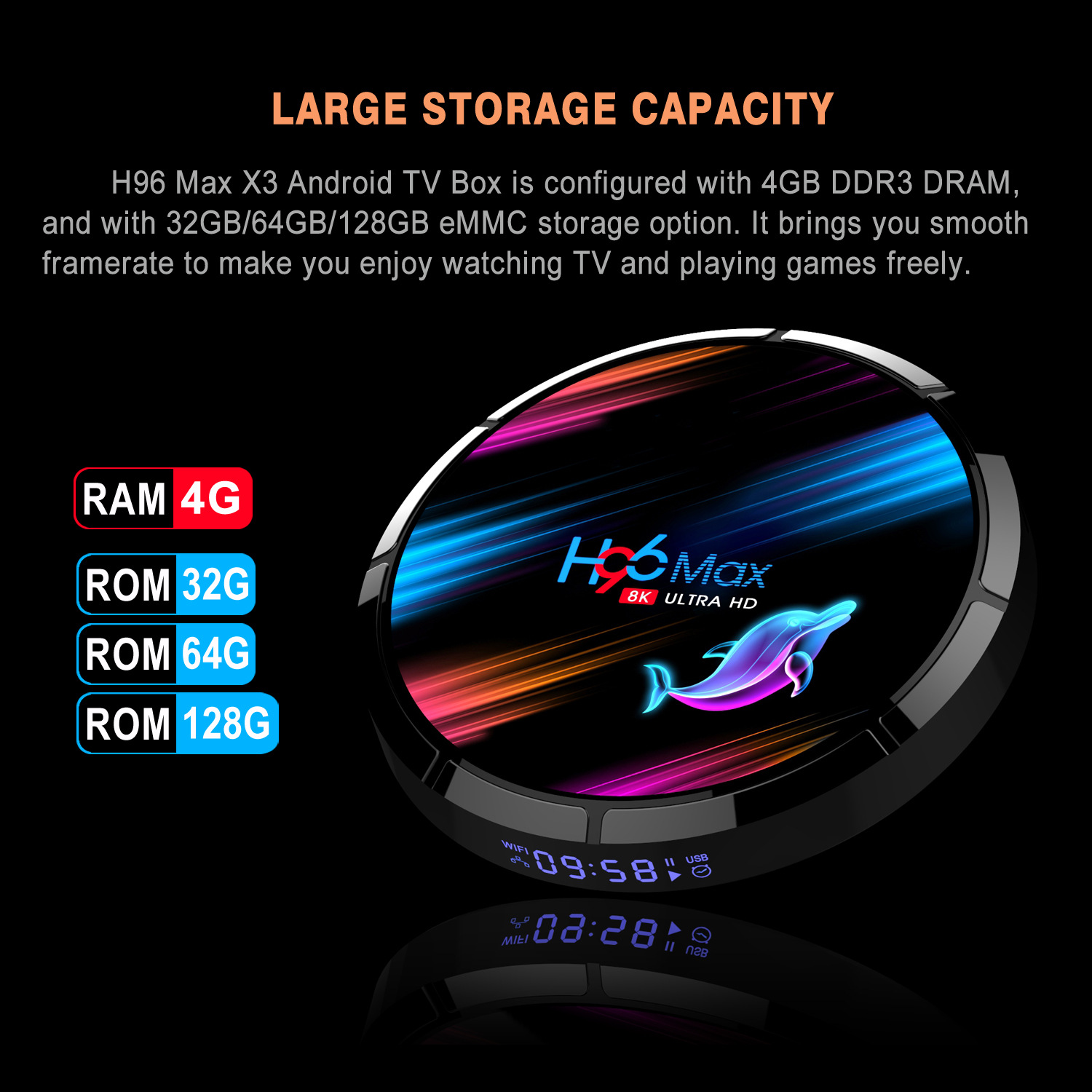 TV Box H96 Max 3 Android 9 - Ref 3424432 Image 15