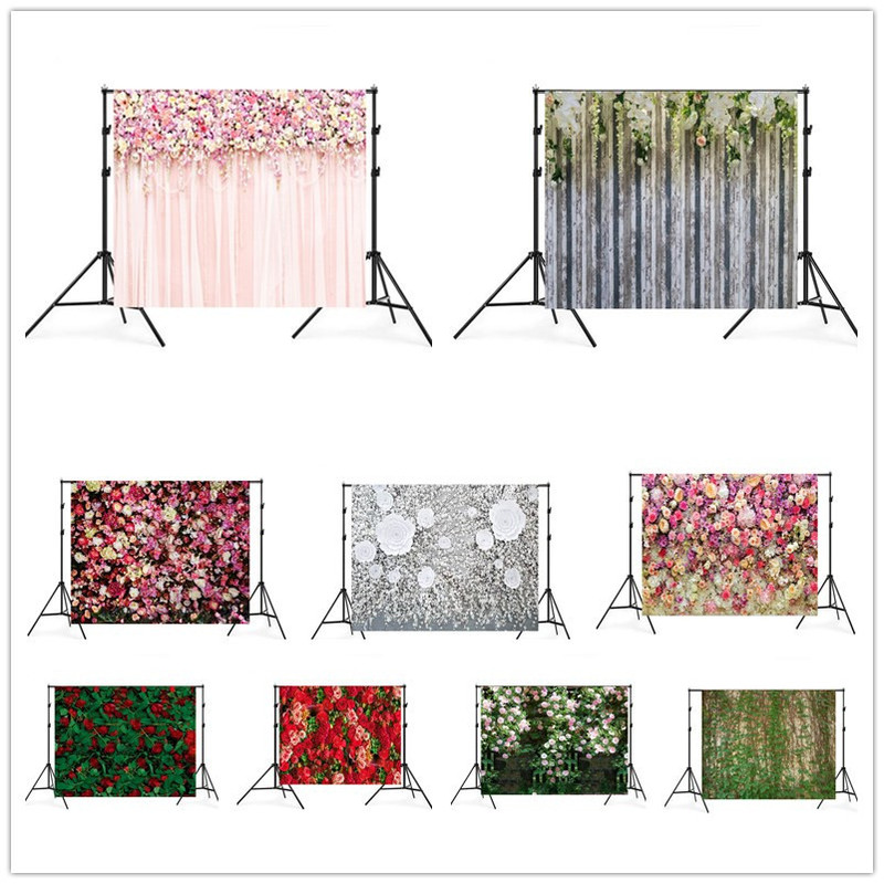Factory supply foreign trade export wholesale New 3d simulation flower wall style photo studio photography background cloth