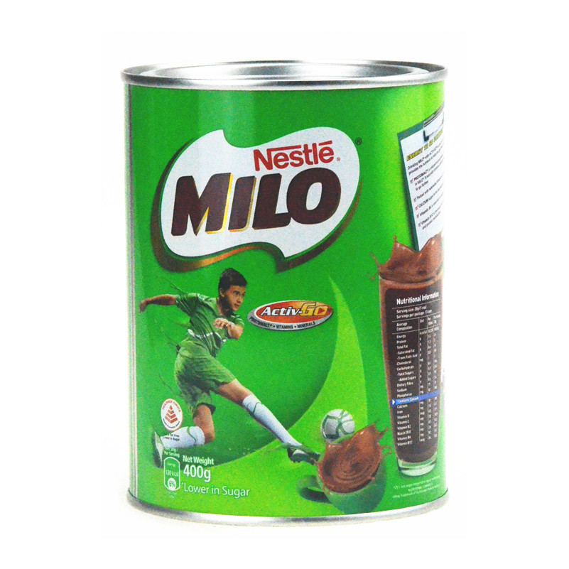 马来西亚进口罐装雀美禄巢MILO三合一巧克力冲饮400g/1.4kg家庭装-阿里巴巴