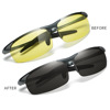 night vision Discoloration glasses Sports money Polarized Sunglasses day and night Dual use Go fishing glasses Sunglasses 8177