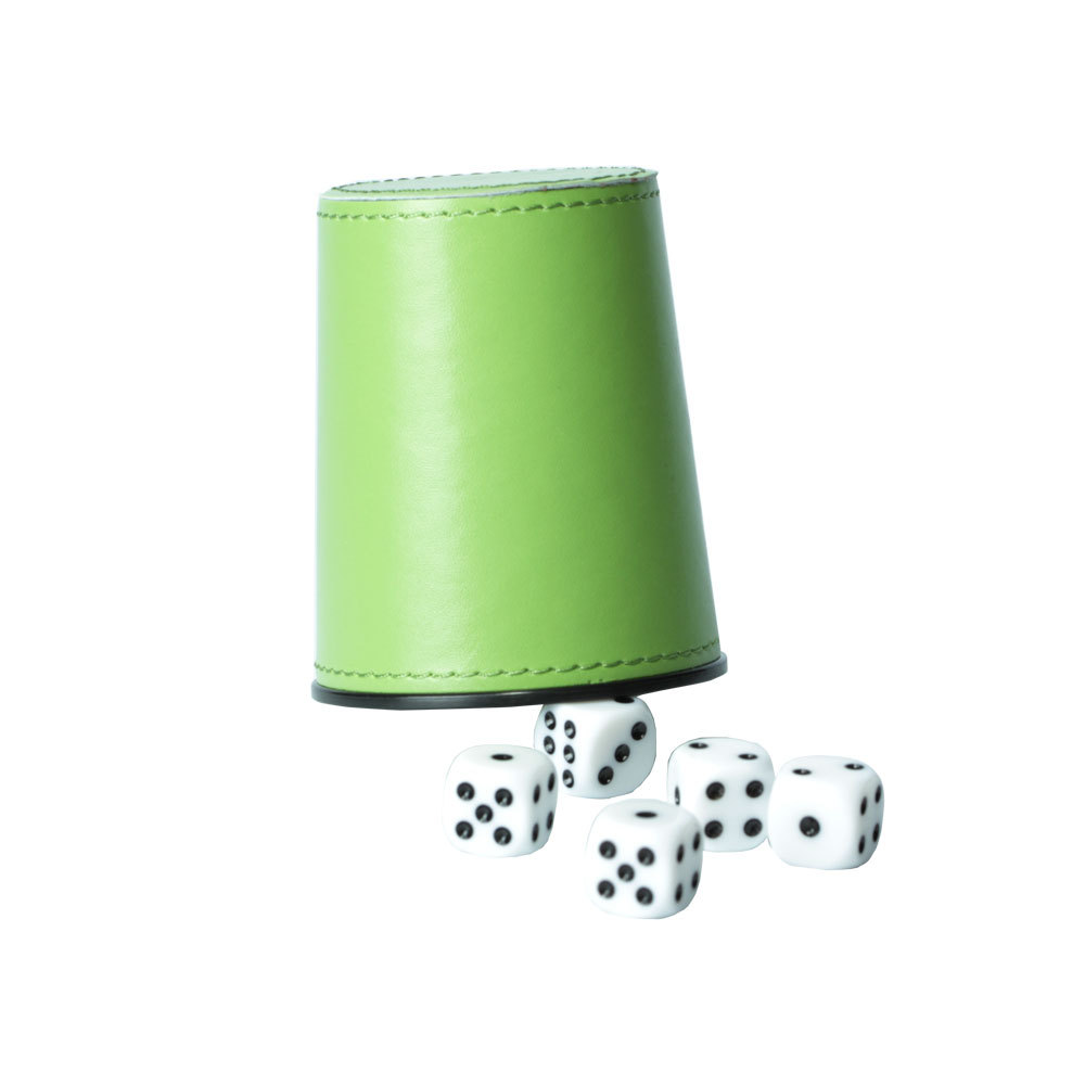 PU Leather Dice Cup Set (2)