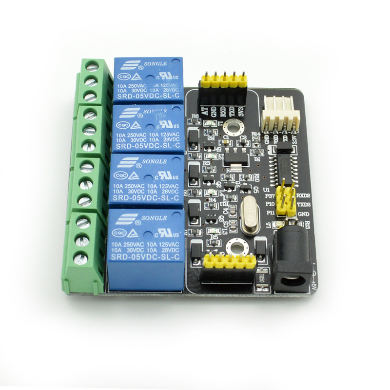 4 дорожных Four Road Relay Modules with Dot Open Powers Cable Pancidal TTL CXRDUINO 5V 10A