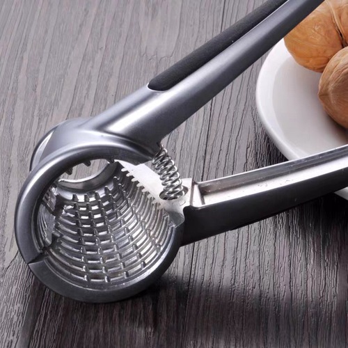Thickened zinc alloy funnel walnut clip creative multi-purpose walnut clip nut pliers peeling kitchen gadgets