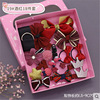 Children's hair accessory, set for princess, cute hairpins, hairgrip