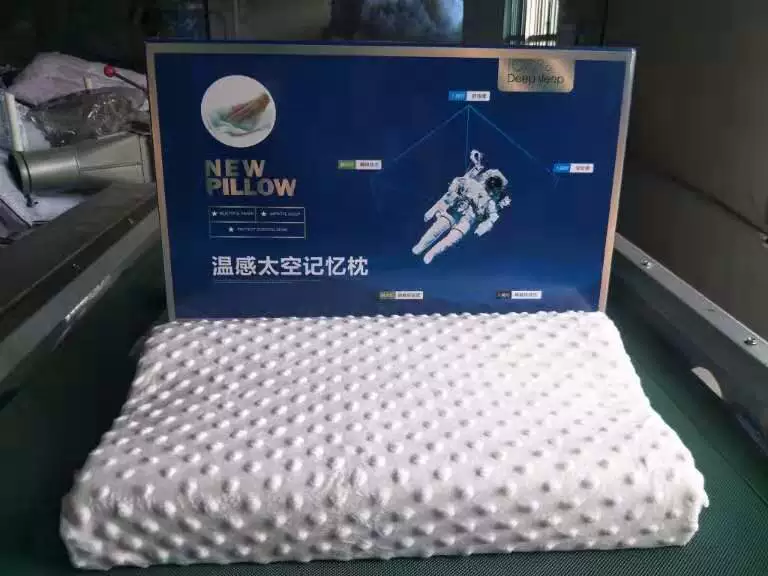 Stress-relief cervical spine slow-rebound memory pillow core promotional business gift temperature-sensitive space latex pillow factory wholesale
