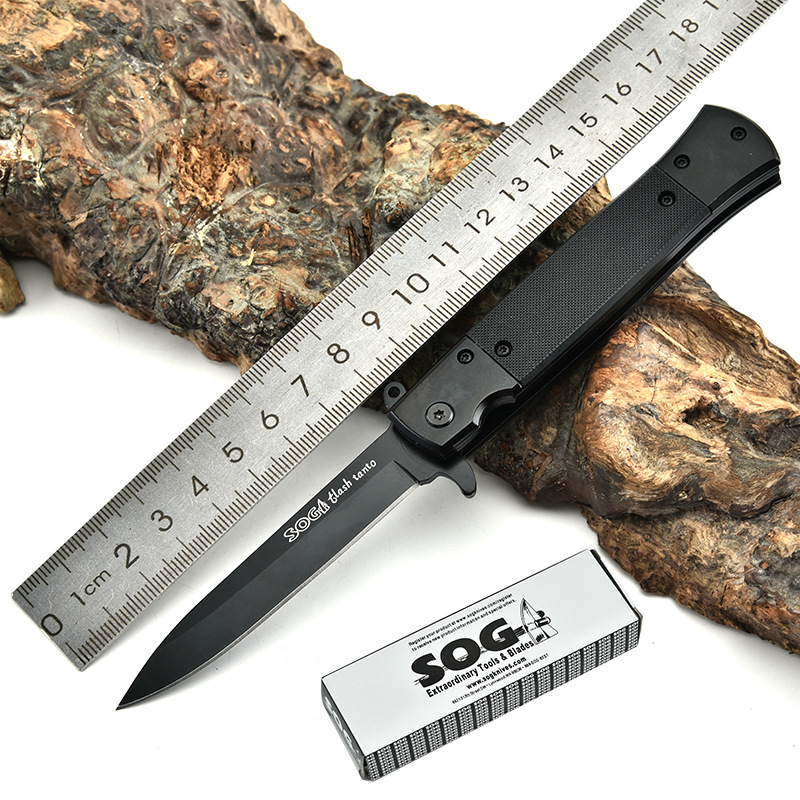 厂家直销折叠刀不锈钢三代剑鱼开刃战术刀求生野户外刀便携水果刀