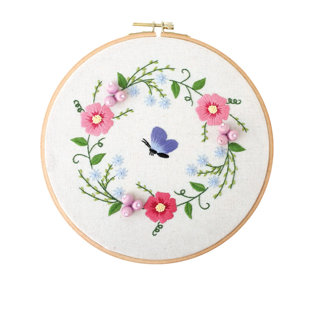 Base materials set, three dimensional cloth, DIY, with embroidery, for beginners, training