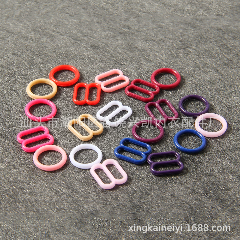 Пластиковый бюстгальтер для защиты окружающей среды 08 Пряжка фиксированная Нескользящая Пряжка 0 слов 8 слов пряжка может быть установлена Пряжка регулировки цвета нижнего белья