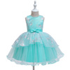 Children's small princess costume, lace dress with bow, Amazon, 2019 years, special occasion clothing