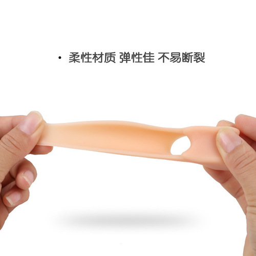 Toe separator silicone thumb valgus corrector big foot bone orthopedic corrector sebs single hole separator