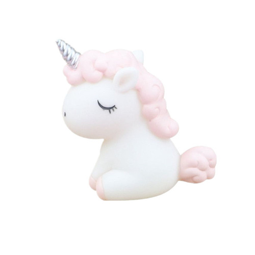 ins European girl heart unicorn baked cake decoration ornaments internet celebrity cute car interior decoration ornaments