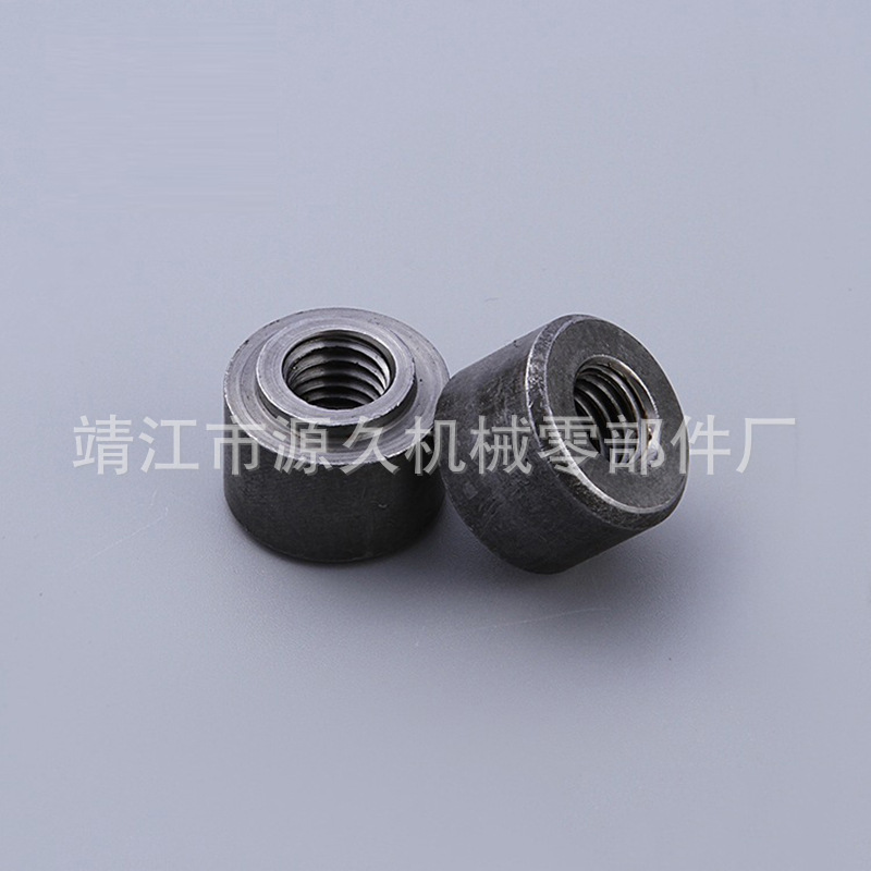 厂家直销碳钢圆螺母 镀锌非标防松高强度圆形螺母 多规格紧固件