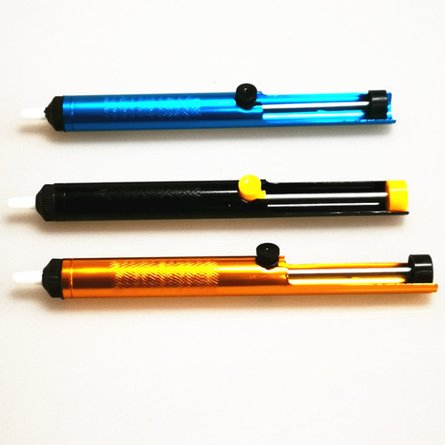 Blue gold black all-aluminum solder absorber solder absorber solder pump three-color solder absorber electronic tools