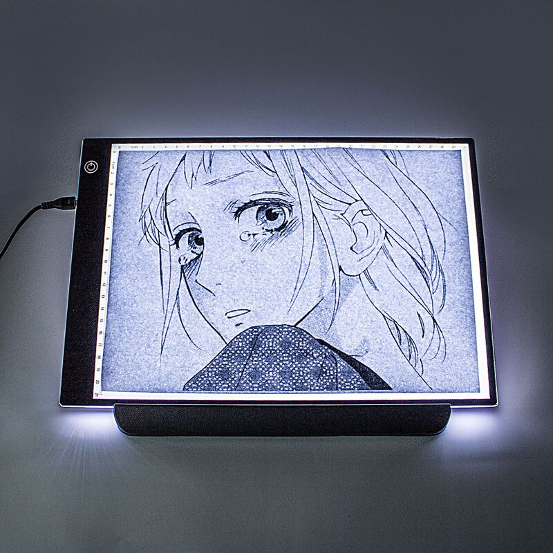 A4RL copy board tattoo equipment tattoo transmitting table copy board calligraphy practice table LED three-gear adjustable light A4RL copy board tattoo equipment tattoo transmitting table copy board calligraphy practice table LED three-gear adjustable light