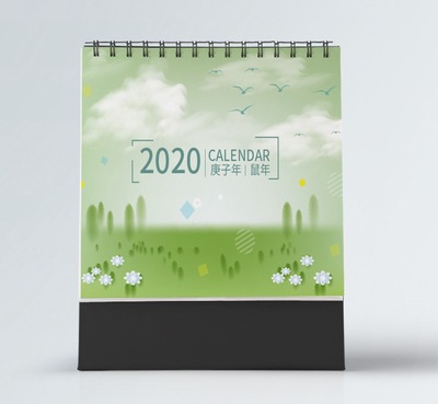 2021年牛年日曆企業專版台曆備忘記事日曆定制周曆台曆定制印刷