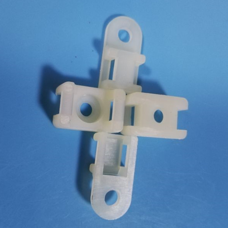 厂家供应 塑胶扎带固定座 尼龙束线固定座 扎线带绕线缆 螺丝固定