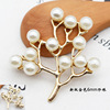 Metal hair accessory from pearl, bag handmade, Korean style