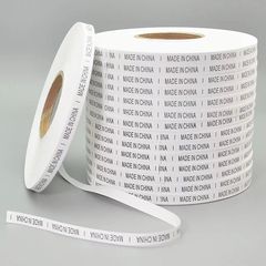 Wholesale Made in China Washable Label Produced Landmark Clothing and Home Textile Ingredient Label