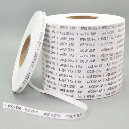 Wholesale Made in China Washable Label Produced Landmark Clothing and Home Textile Ingredient Label