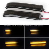Светящийся боковой фонарь поворотный светодиодный (Ford F-150) F150 2009–2014, 3528 SMD, 8–30В пара янтарного цвета