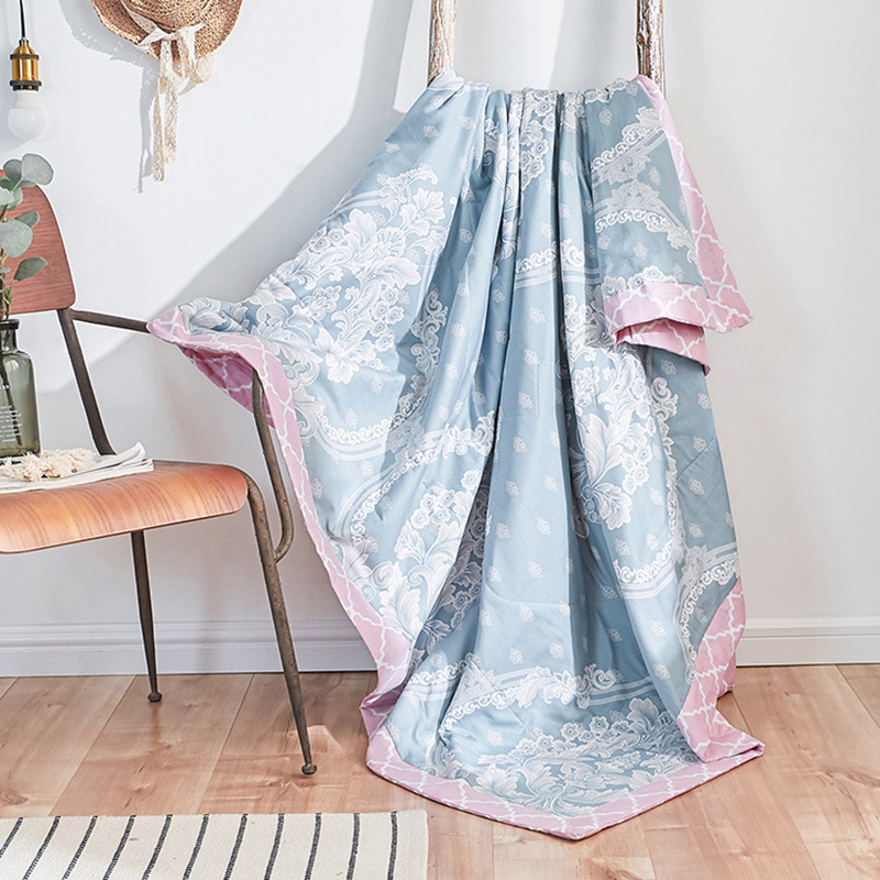 夏被全棉纯棉空调被棉花被太空被芯薄被子单人春秋夏凉被双人夏季