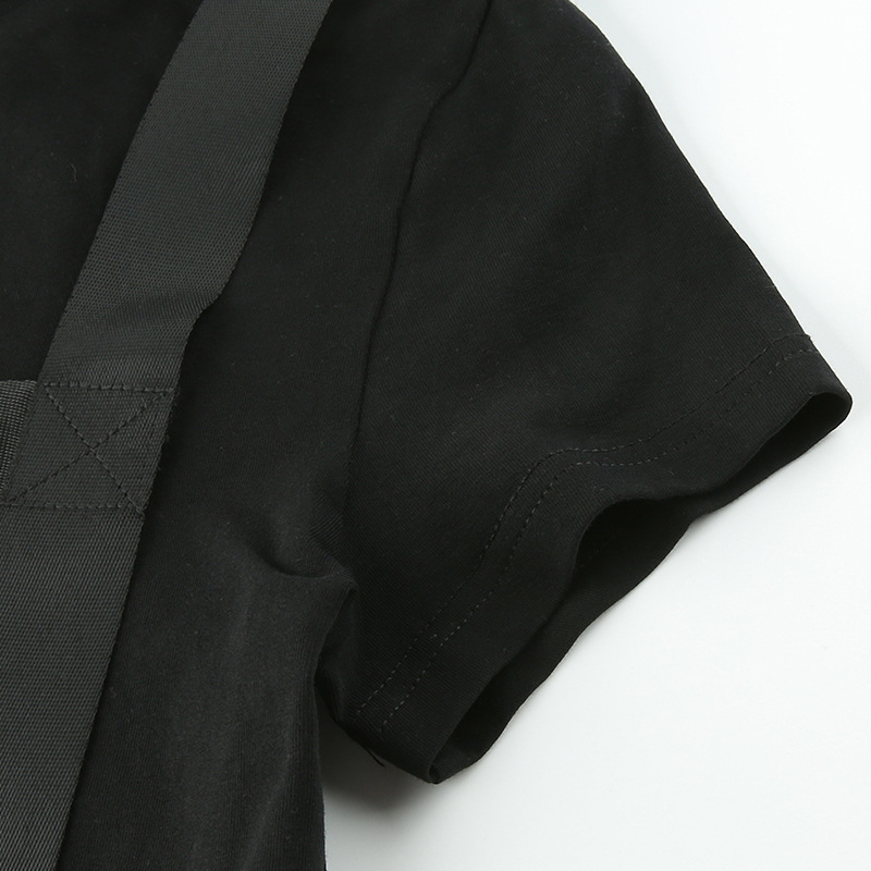 Black Crop T-Shirt