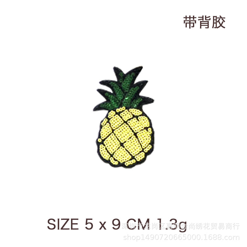 各种各样水果布贴