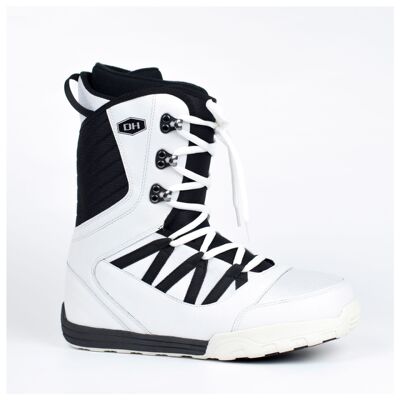 D H单板滑雪鞋女 滑雪靴男成人款快穿 雪地靴系带款鞋带款 防水|ms