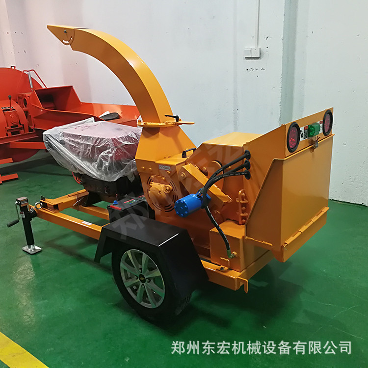 大型移动式果树枝粉碎机 园林树枝绿化粉碎机 秸秆芦苇粉碎机