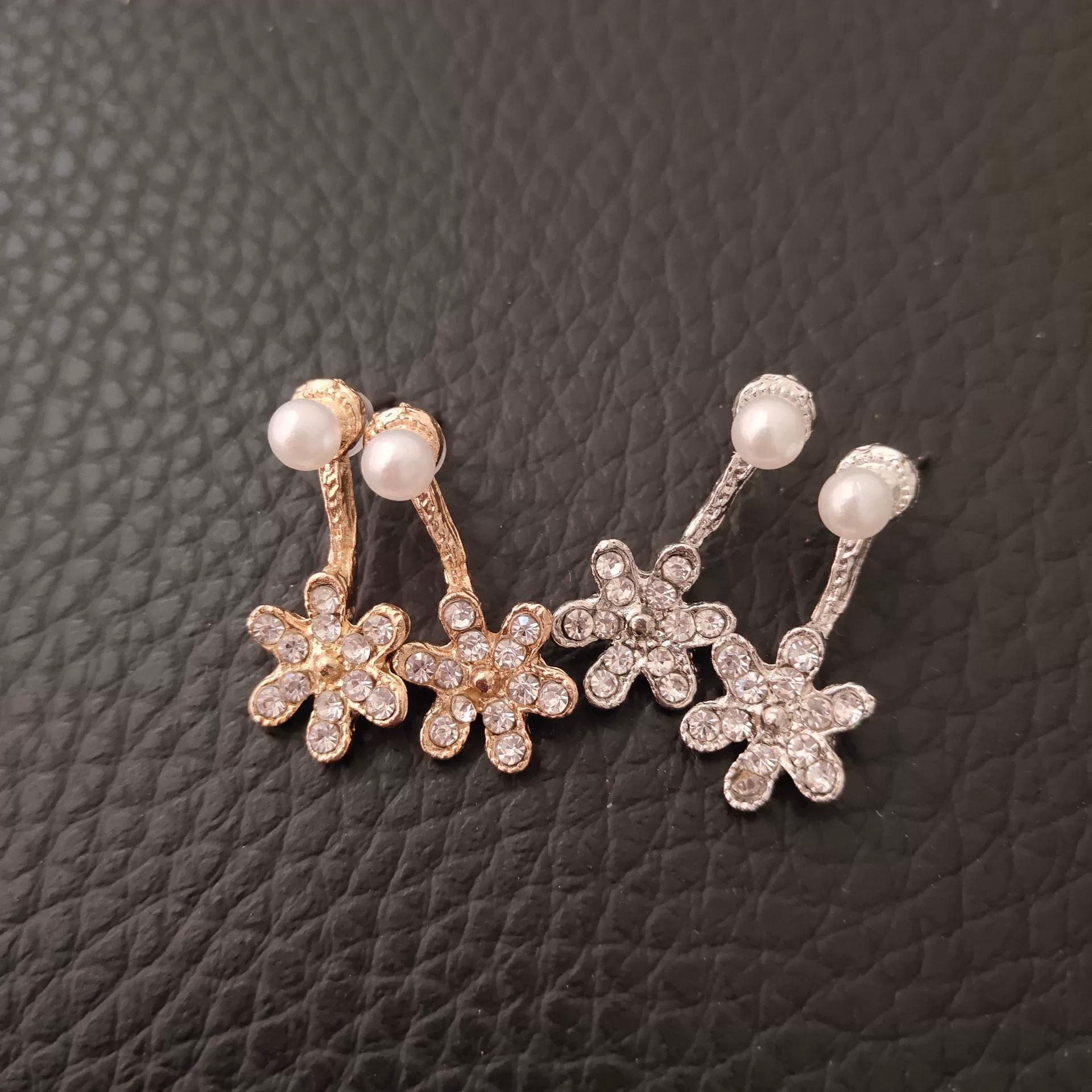 Аксессуар, бусины, серьги из жемчуга, стиль Chanel